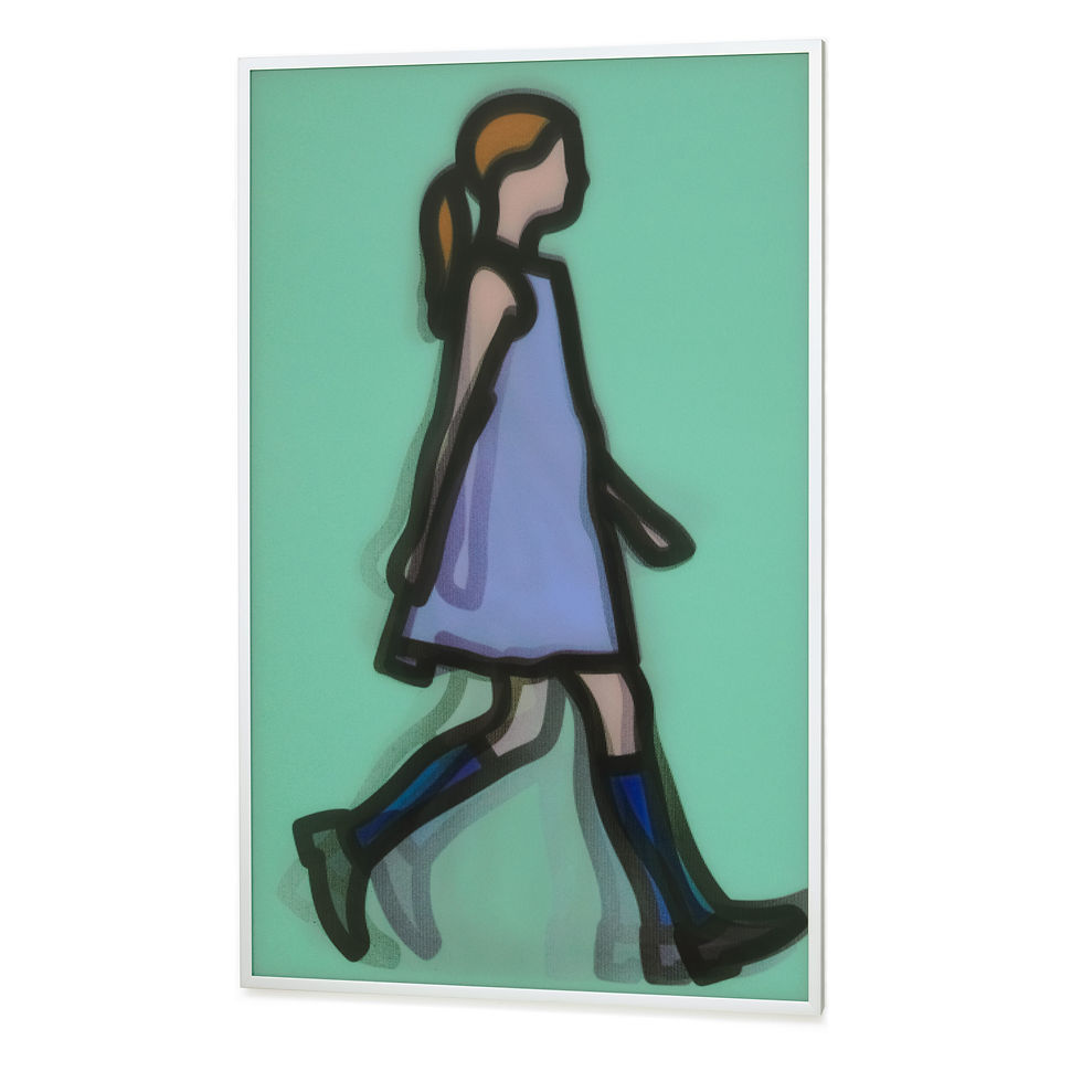 Thumbnail: Julian Opie Esther Framed Lenticular
