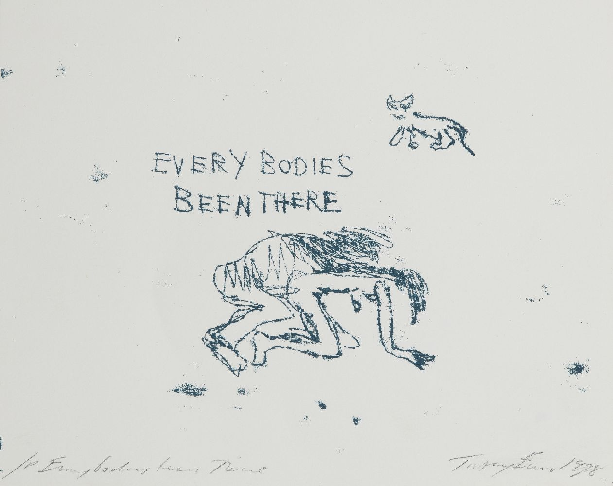 Tracey Emin Every Bodies Been There Unique Printers Proof