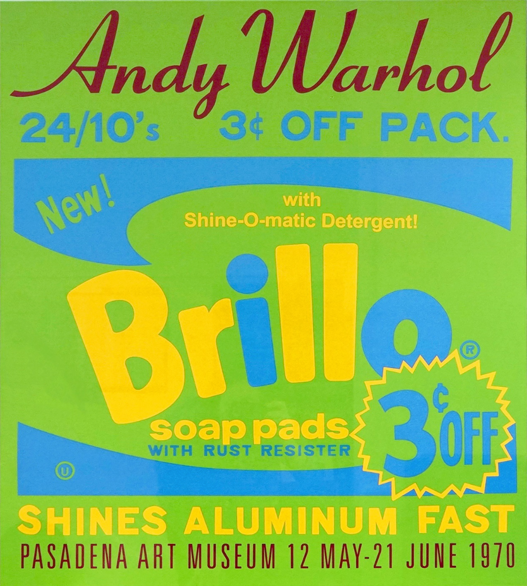 Andy Warhol Brillo Soap Pads - 1970 Pasadena Art Museum