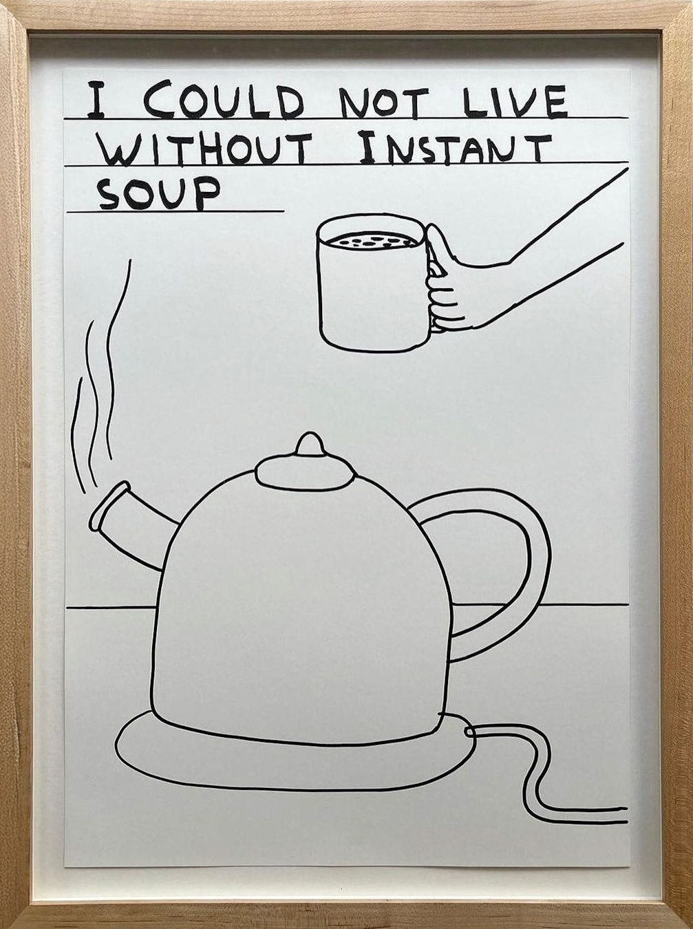 David Shrigley Untitled (Instant Soup)