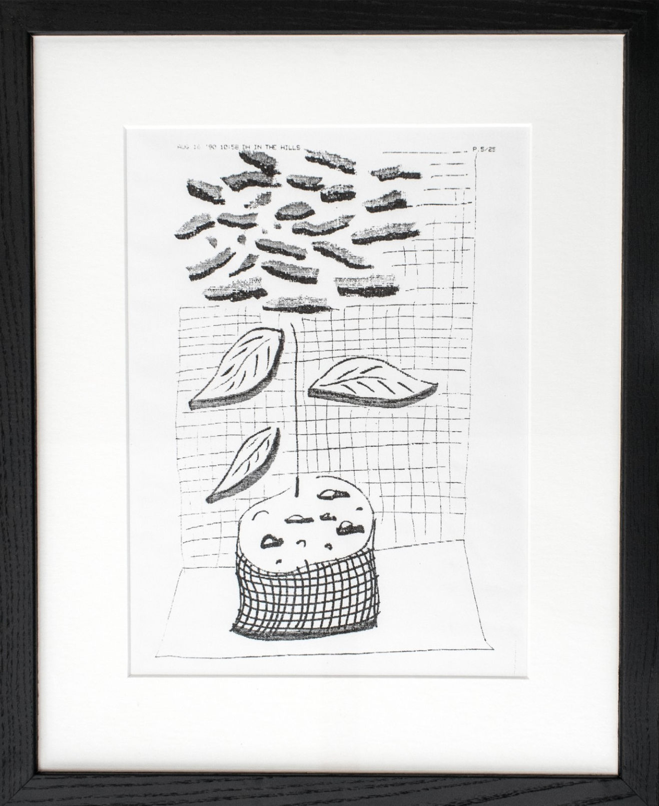 David Hockney Trees on Stage