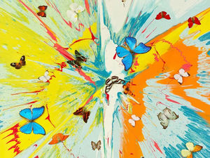 Damien Hirst's Butterflies