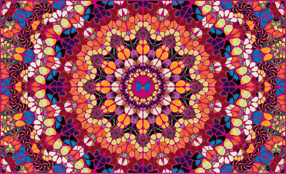 Damien Hirst Harlequin from The Kaleidoscopes H18-1