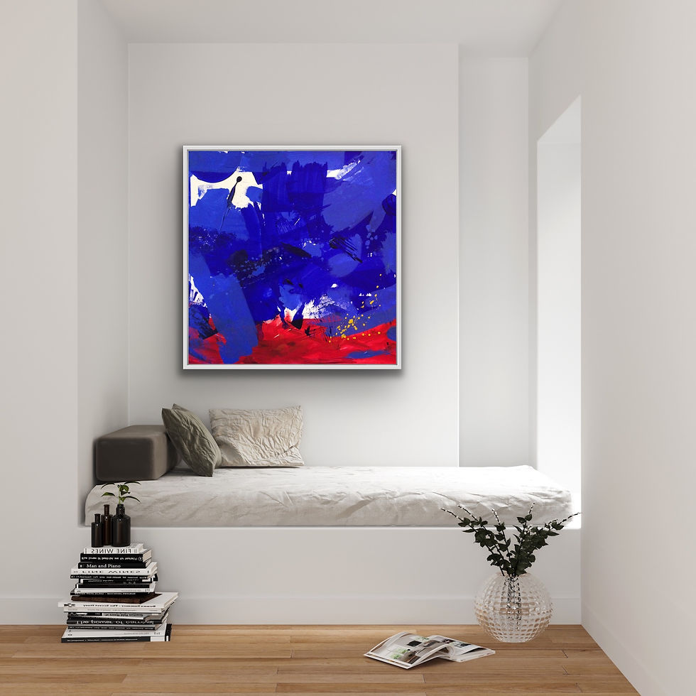 Flow 3, 100x100cm, Sold