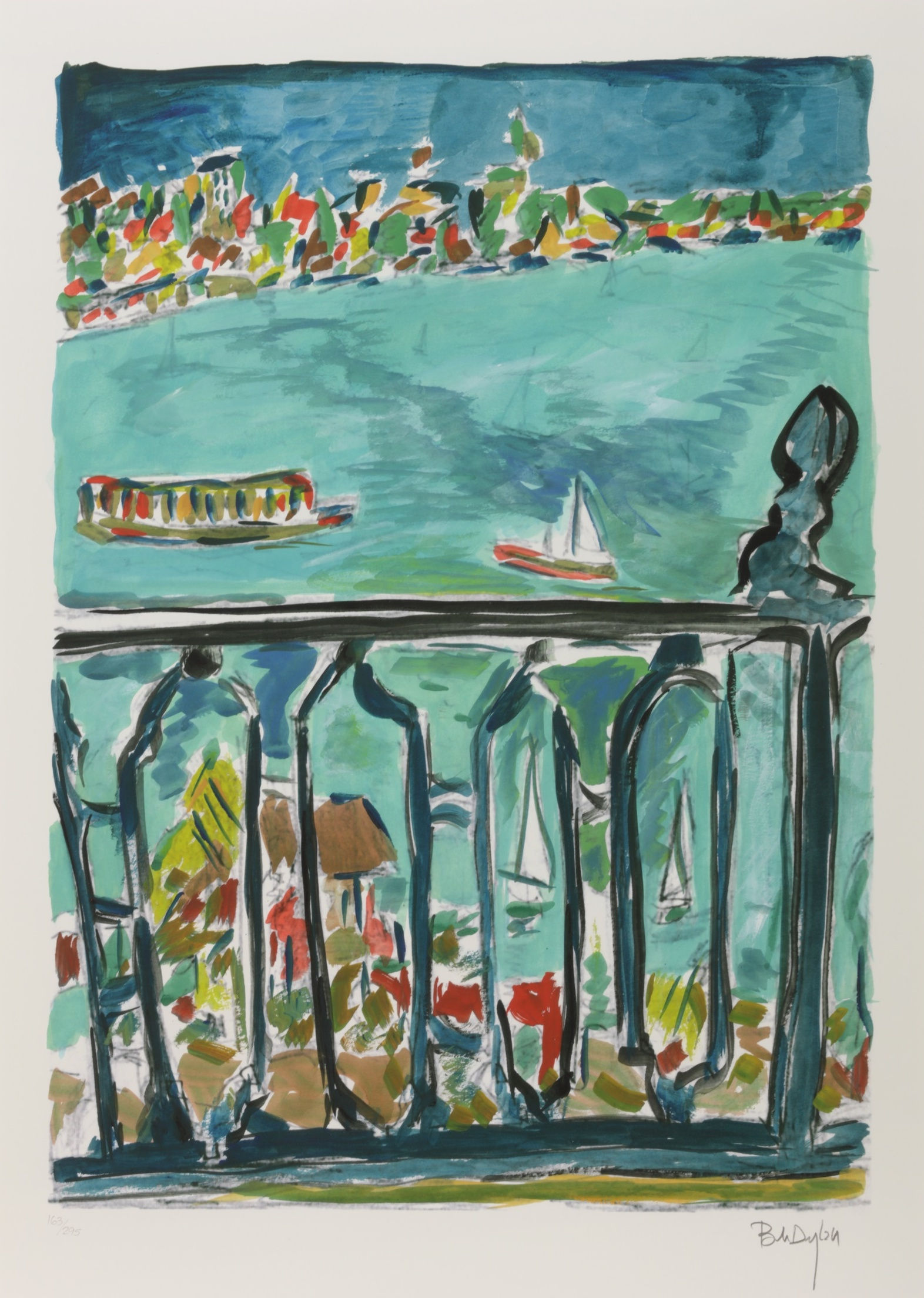 Bob Dylan Vista From Balcony 