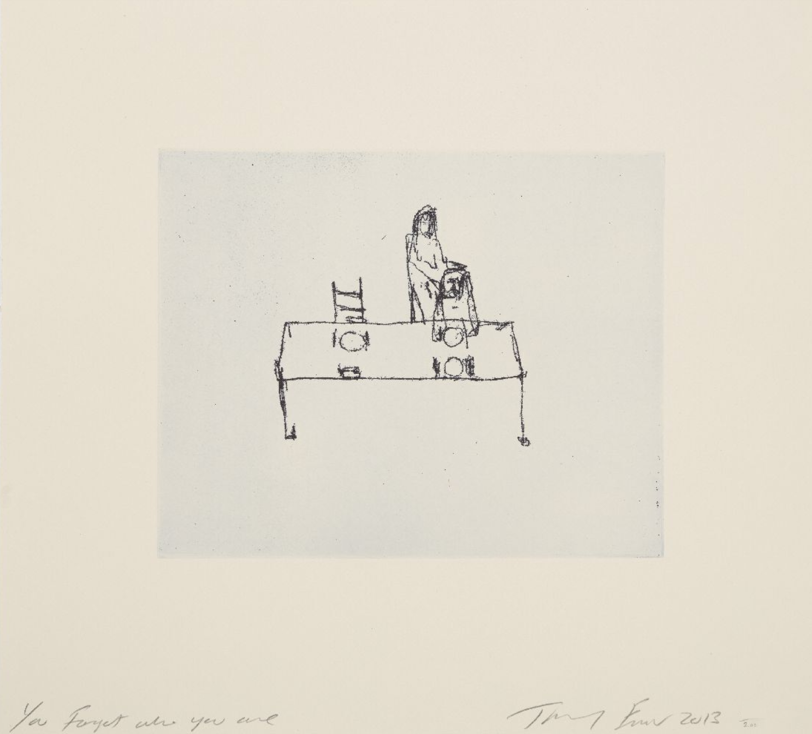 Tracey Emin You Forgot Who You Are