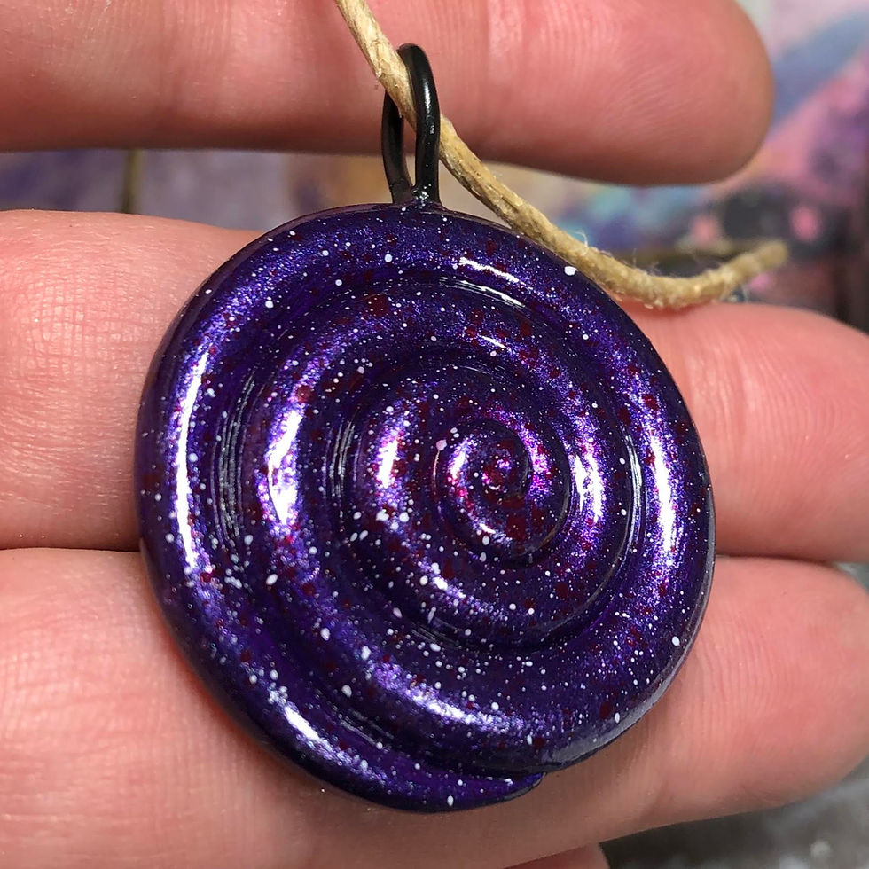 Celestial Spiral Pendent