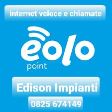 Edison impianti: partner ufficiale Eolo 💻📡✈