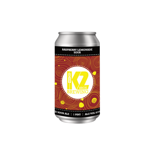 Raspberry Lemonade Sour (16oz.) 4pack k2brewing