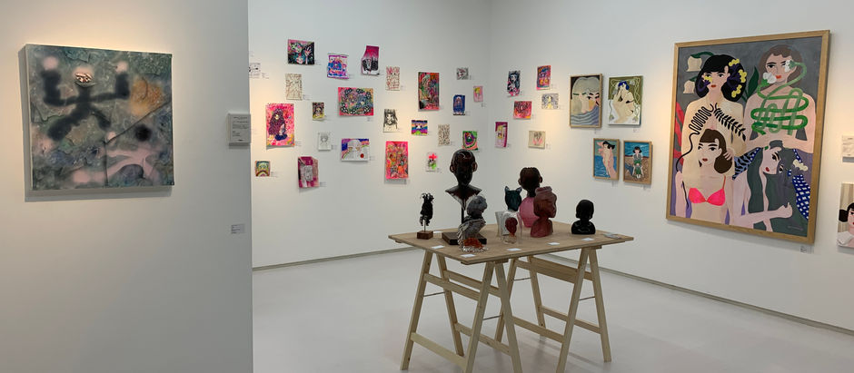 渋谷ヒカリエでのグループ展は明日まで開催中です。是非お越し下さい。