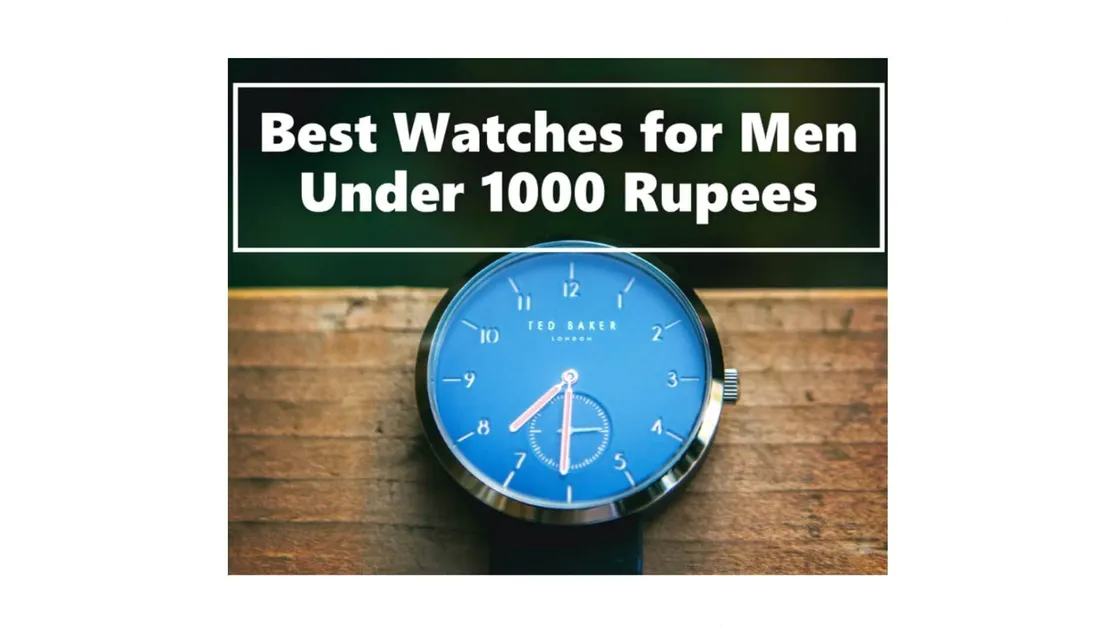 watches under 1000 rupees
