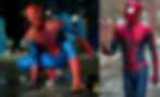 Spider Man suits in movies - This is a collage of all Spider-Man suits in the The Amazing Spider-Man. This spider man suit was worn by Andrew Garfield and this picture depicts both The Amazing Spider-Man suits comparison in high quality (spider man suit realistic).