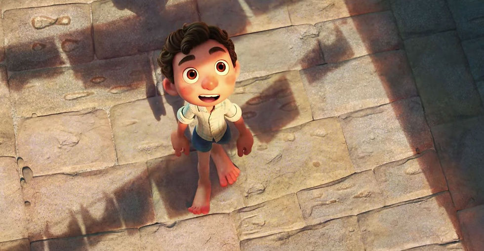 Personagens do filme luca