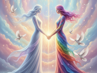 Communication avec les défunts .