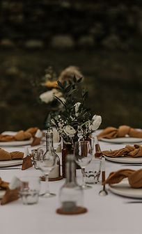 Organisation et décoration de marige - Table d'honneur