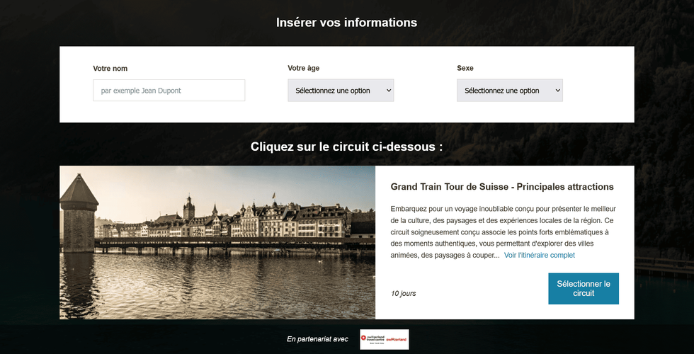 Page du jeu coucours demande infirmations - Analyse SEO