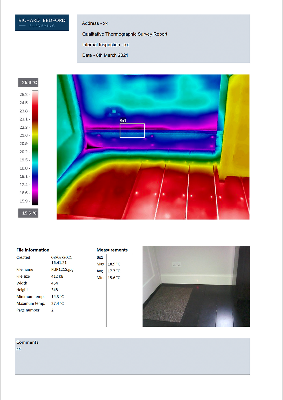 Internal Thermal Image
