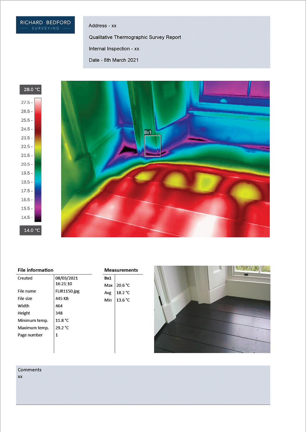 Internal Thermal Image