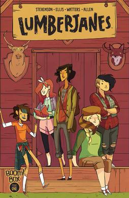 Title Page for Lumberjanes Graphic Novel