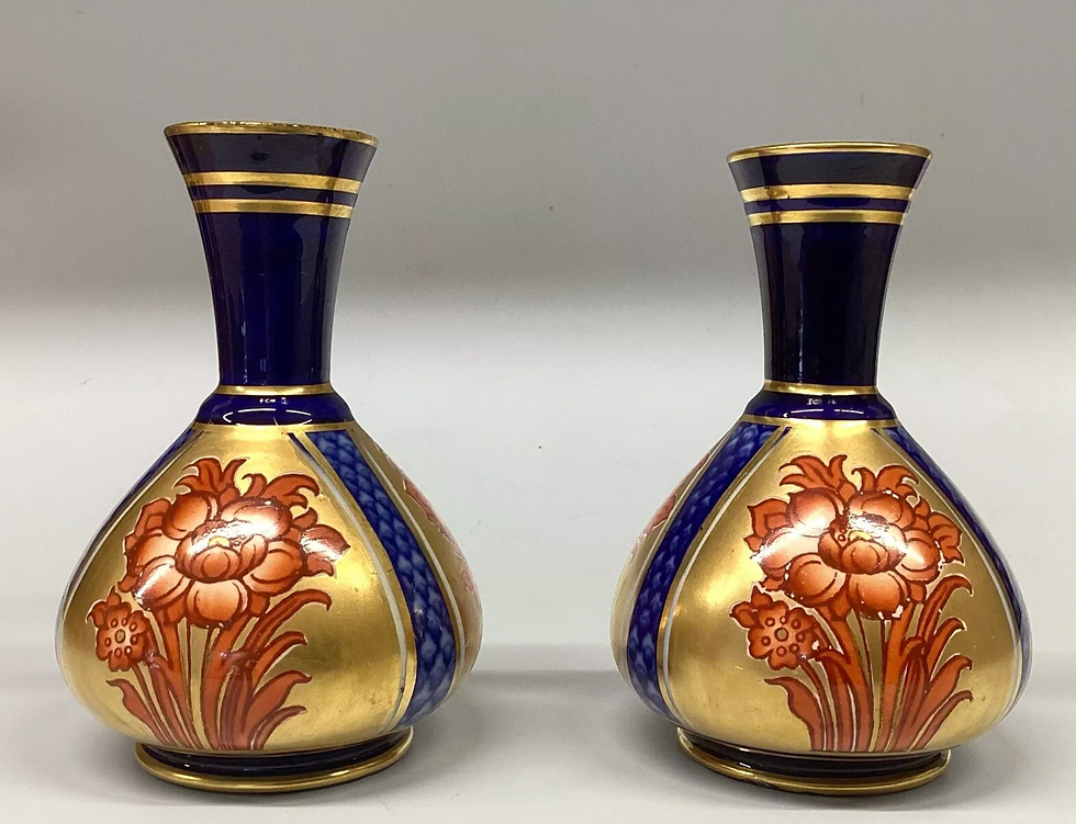 A Pair of MacIntyre Moorcroft Aurelian Ware Vases