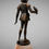Thumbnail: Young Falconer bronze by G Jaeger circa 1925