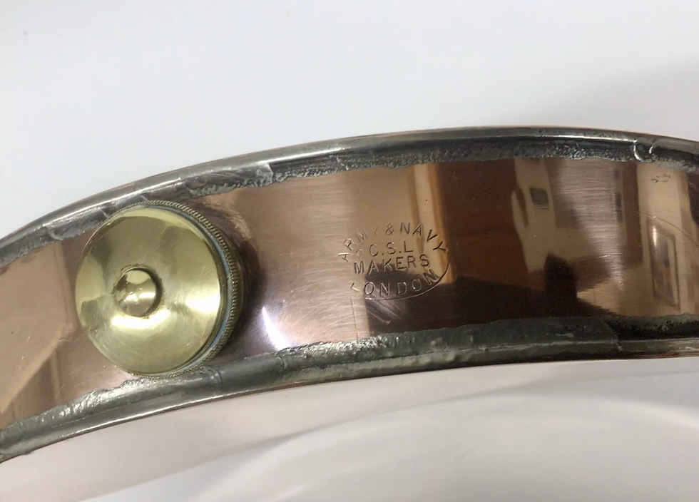 Thumbnail: Antique Army & Navy Military Canteen CSL London