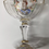 Thumbnail: Lobmeyr Enamelled Champagne Glass Quatrefoil Glass