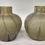 Thumbnail: Nailsea Glass Pair Of Vases Sage Green