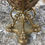 Thumbnail: Antique Oil Lamp Zsolnay Persian Style Messengers No.2 Burner Cranberry Shade