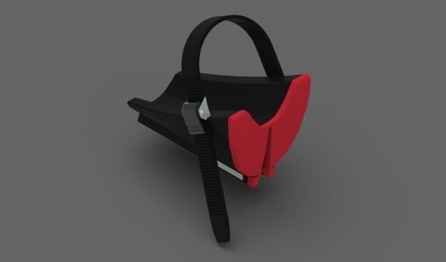 Linker Feststellklotz Rail Premium schwarz RS