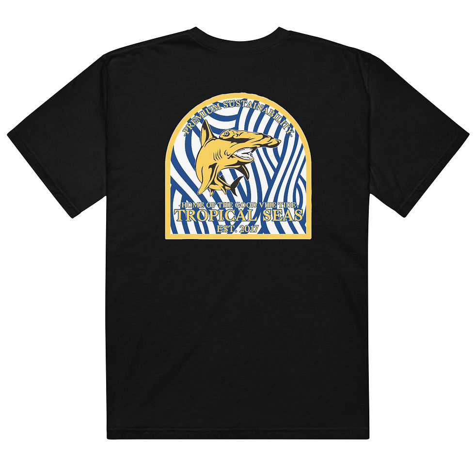 Miniatura: Men’s Hammerhead Shark Heavyweight T-Shirt