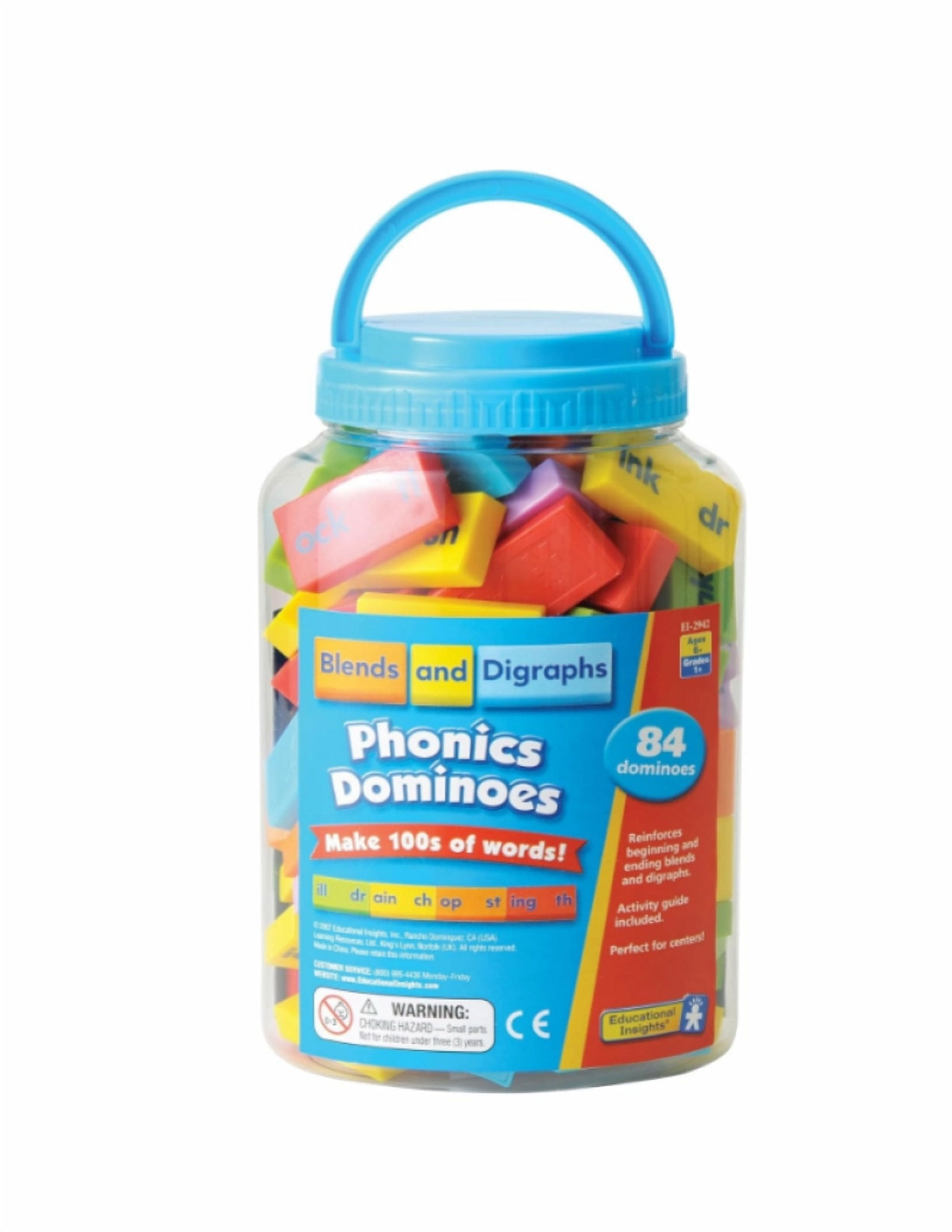 Phonics Dominoes: Blends & Digraphs – Hands-On Reading & Spelling Game