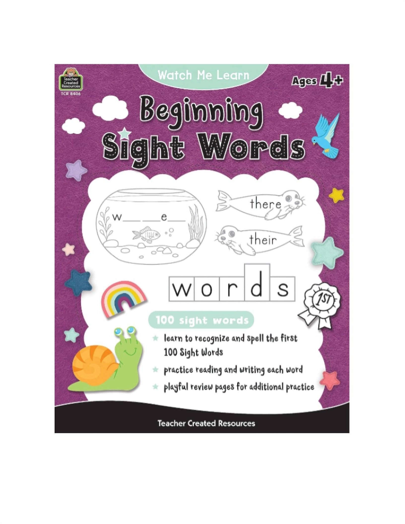 Watch Me Learn: Beginning Sight Words