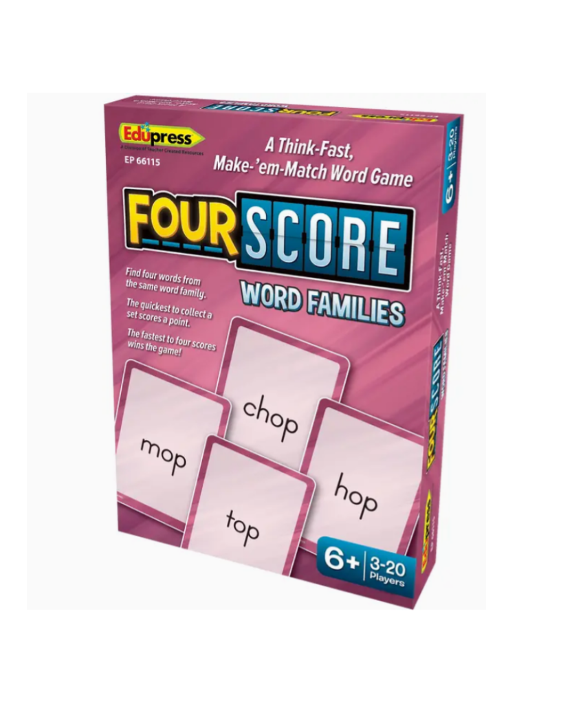 FourScore™ Word Families Game