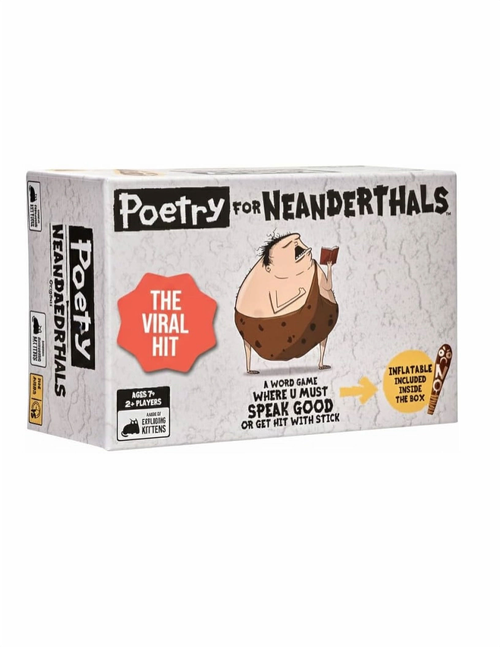 Poetry for Neanderthals – Vocabulary & Word Choice Game