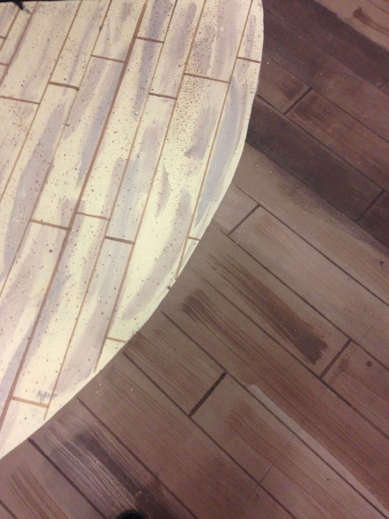 Detail of Floor Painting