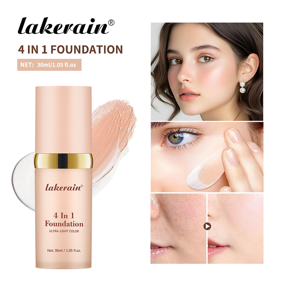 Thumbnail: 4 In 1 Foundation Long-wearing Moisturizing Waterproof Concealer Even Skin Tone 
