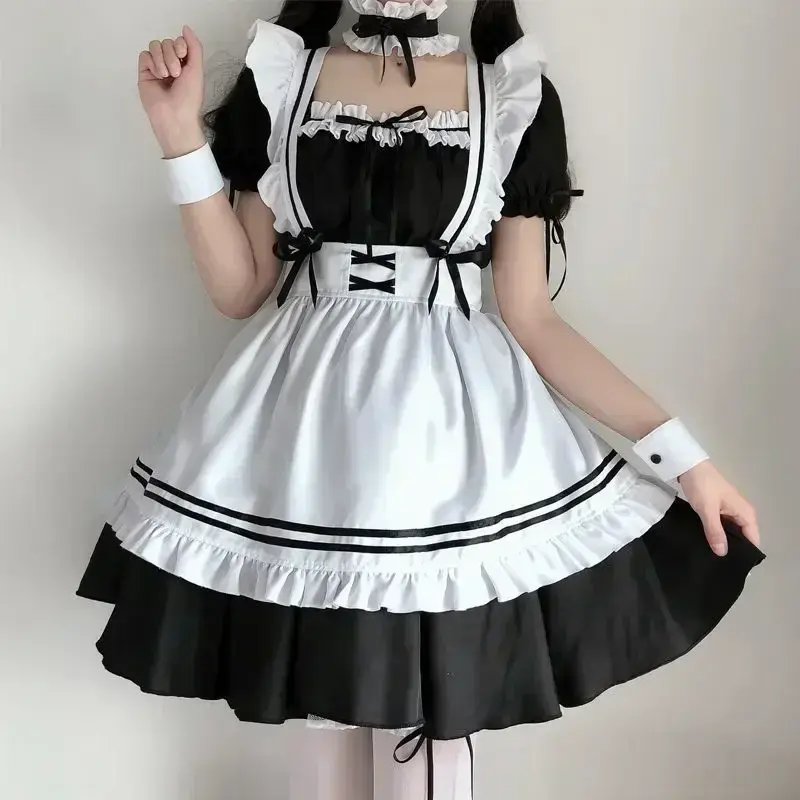 Maid Cosplay Cute Lolita Maid Costumes Girls Women Lovely ostume Animation Show