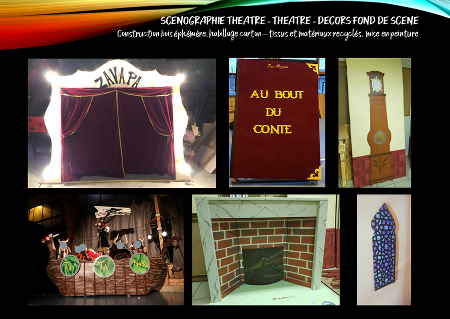 SCENOGRAPHIE THEATRE - La Troupe des Pinpins