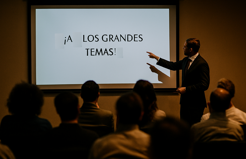 ¡A los grandes temas!