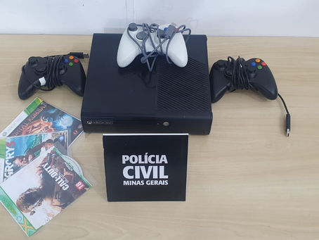 Polícia Civil recupera videogame furtado e identifica receptador em Poços de Caldas