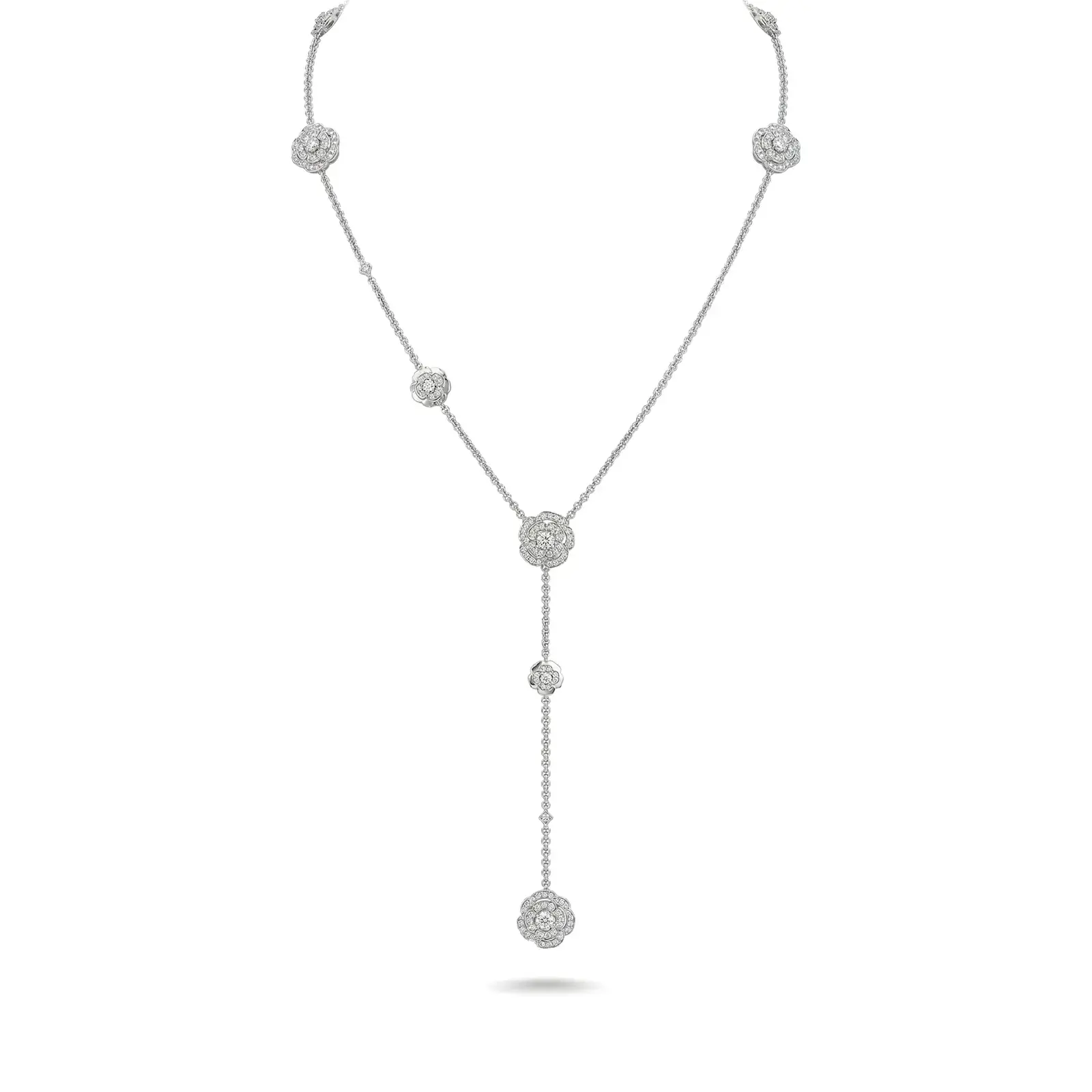 Collar Privé – Flores en Diamantes