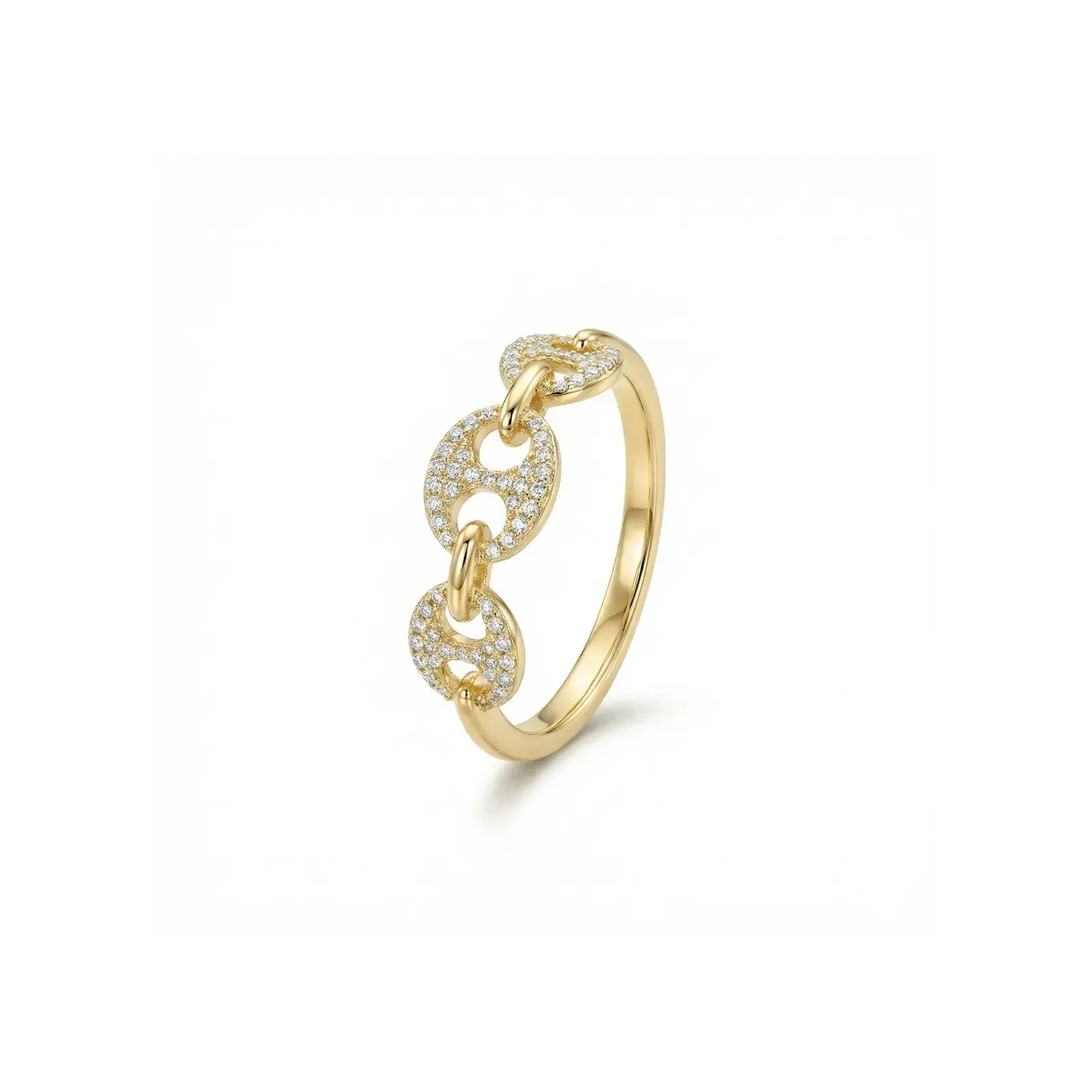 Anillo Paris – Línea Eterna de Diamantes