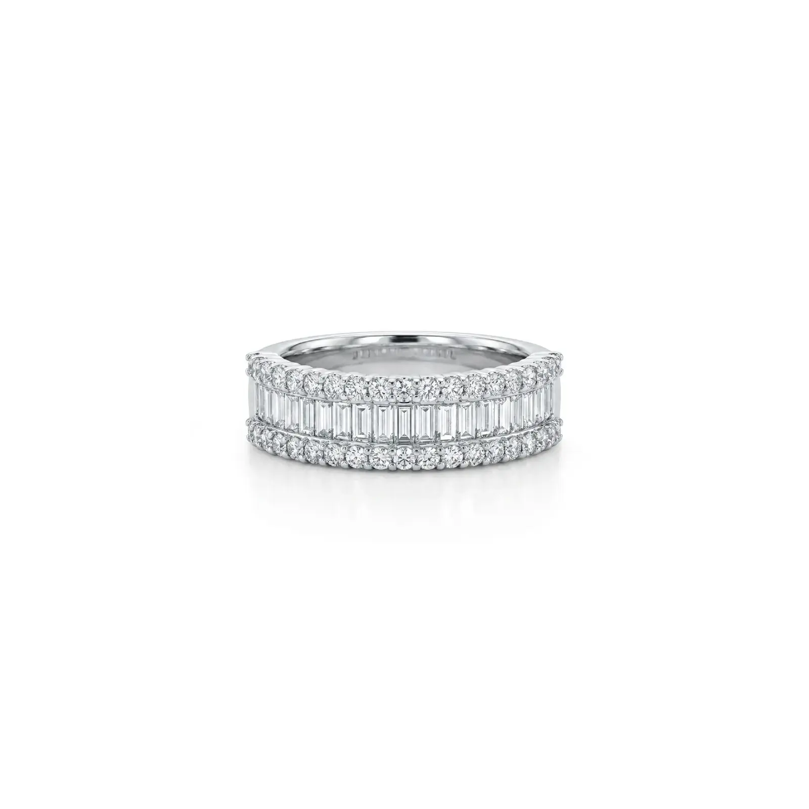 Anillo Fiancés – Medio Sinfín Baguette