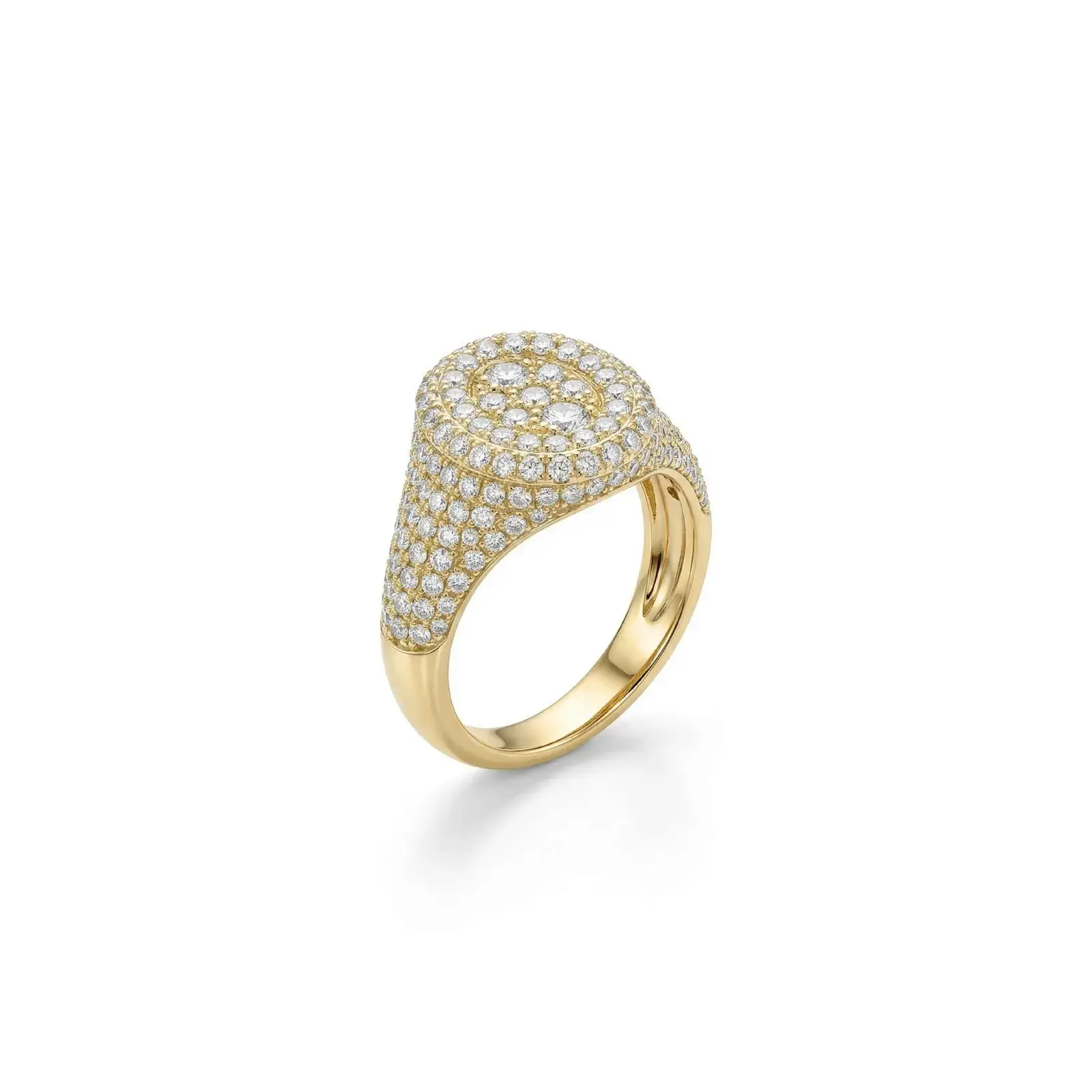 Anillo Paris – Pinky Pavé 180 Diamantes