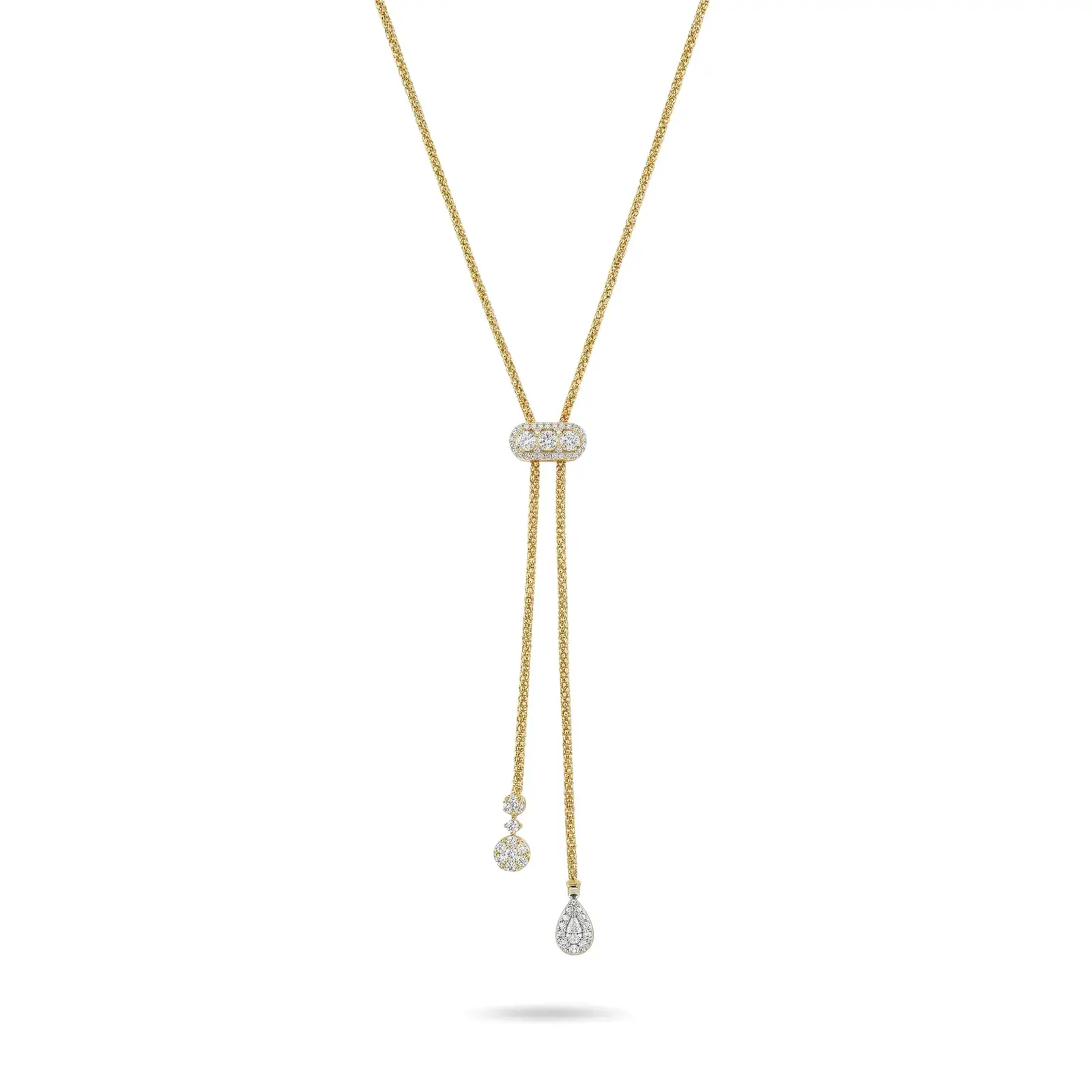Collar Paris – Corbatero en Oro Amarillo