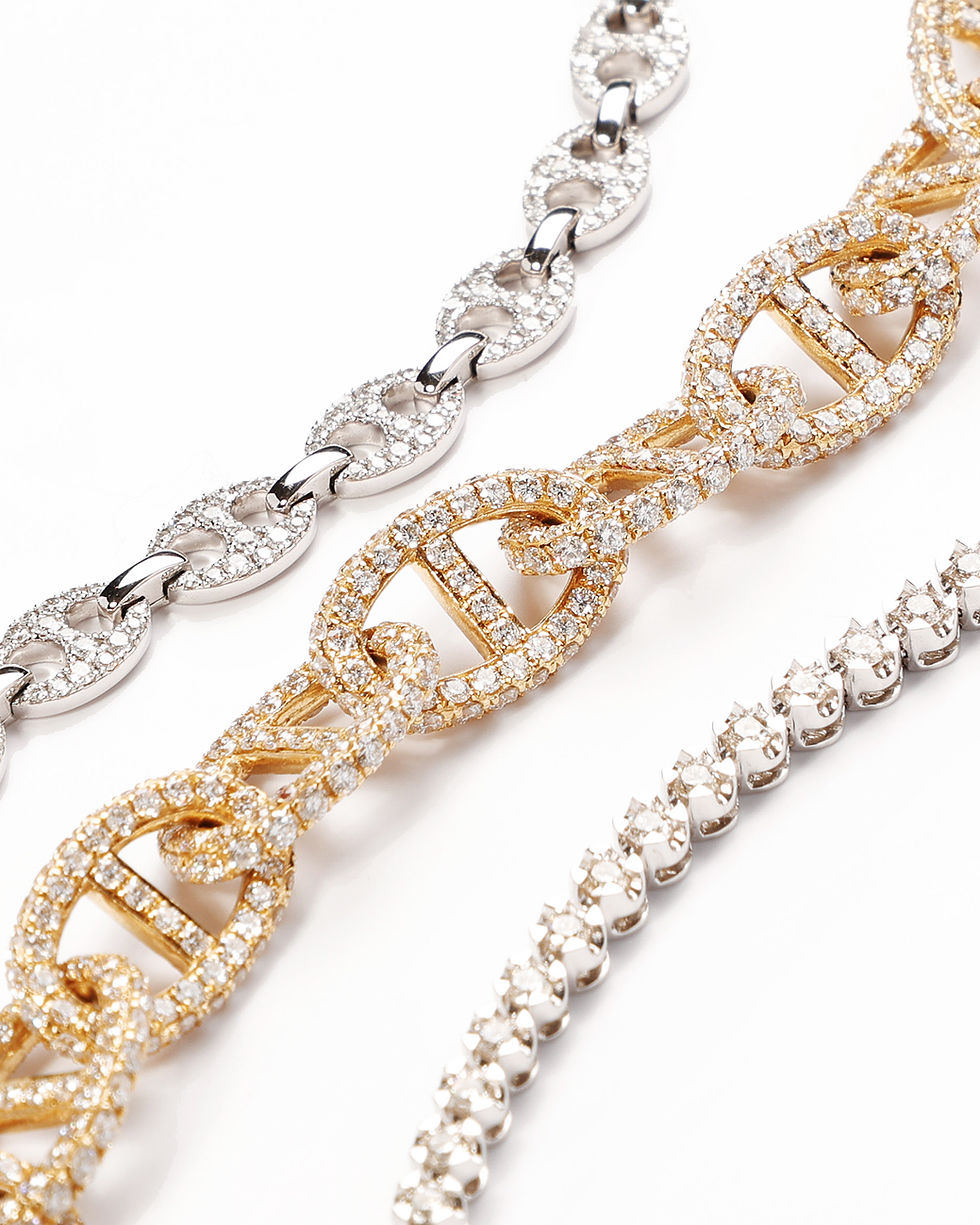Miniatura: Pulsera Saint Tropez Blanc