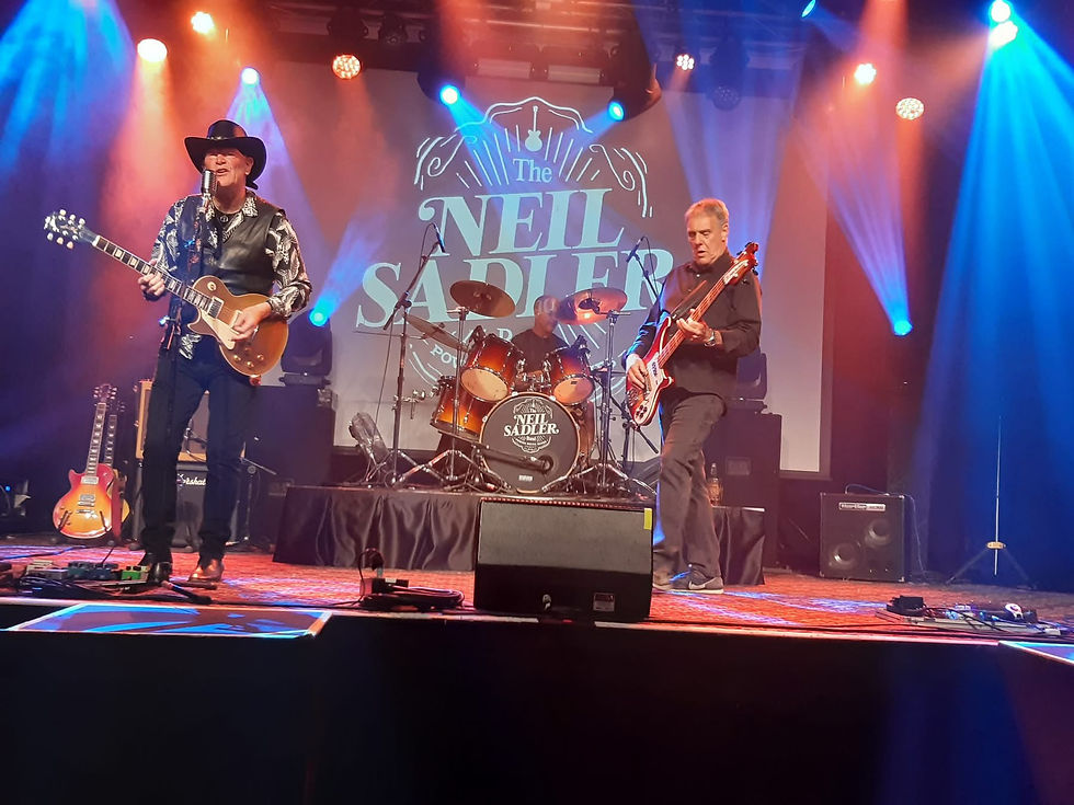 Award nominated Neil Sadler and his band return to The George, Braunton