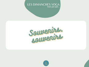 Souvenirs, souvenirs...