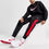 Thumbnail: NIKE SWOOSH AIR FULL TRACKSUIT MENS BLACK RED